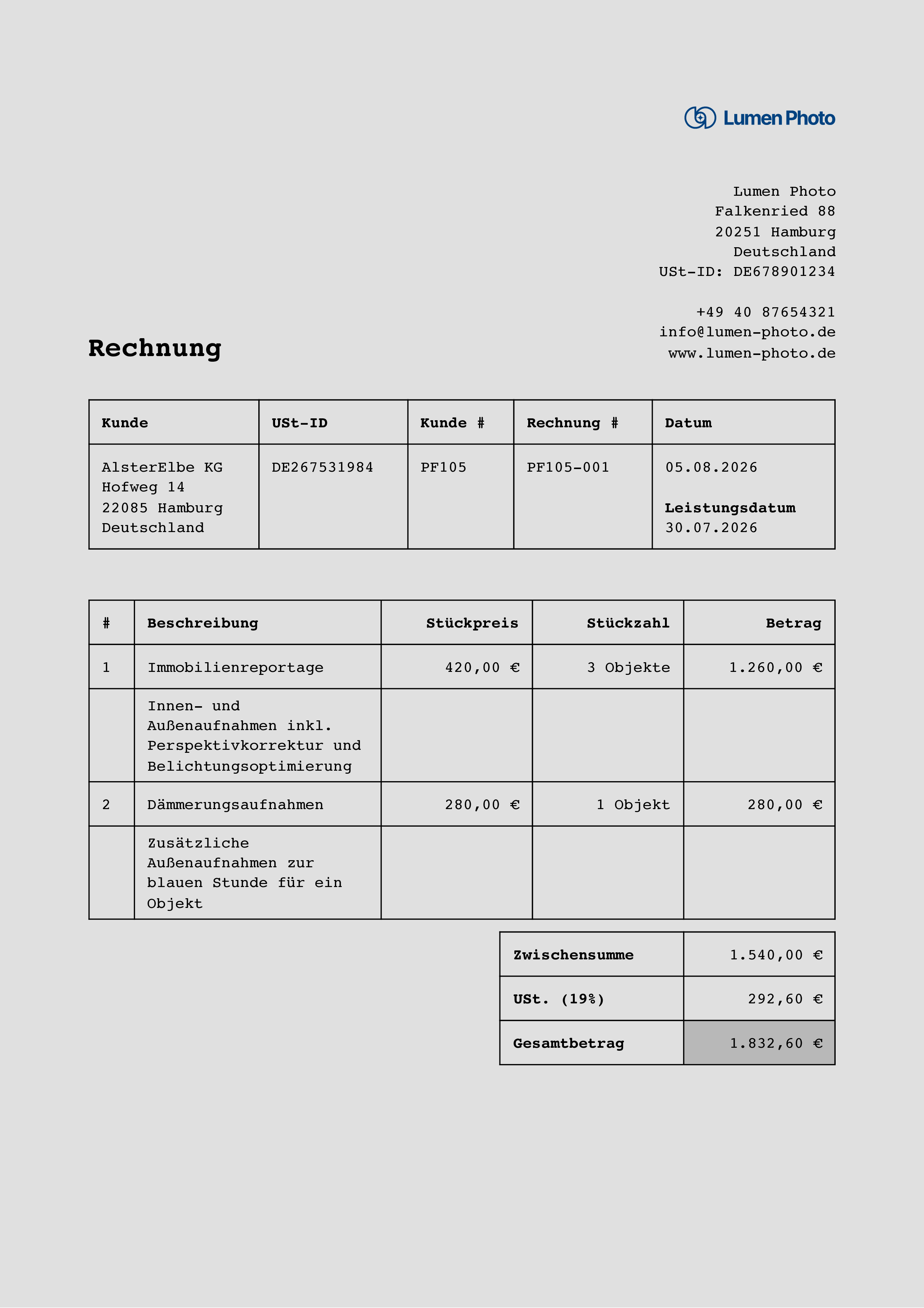 Immobilienfotografie